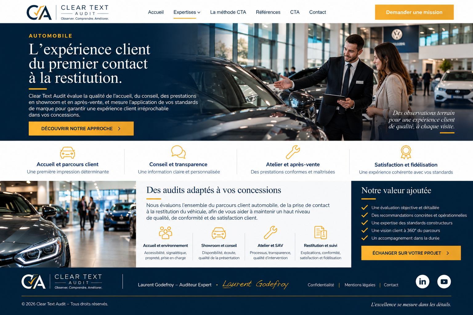 Automobile — référence visuelle validée